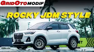 Yang Penting Yakin! Daihatsu Rocky Pilih Gaya JDM, Ganteng Diajak Nongkrong | Modifikasi Mobil