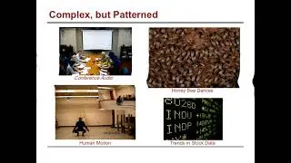 Bayesian Nonparametric Methods for Complex Dynamical Phenomena &ndash; Emily Fox (UPenn) - 2012