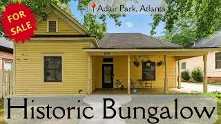 REDUCED BELOW APPRAISAL PRICE | Historic Home For Sale | Adair Park, Atlanta