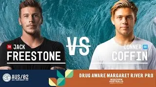 Jack Freestone vs. Conner Coffin - Round Five, Heat 1 - Drug Aware Margaret River Pro 2017