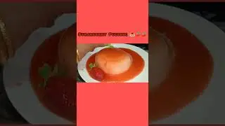 Valentine's day special Strawberry Pudding 🍓🍓 #shorts #youtubeshorts #strawberrypudding  #strawberry