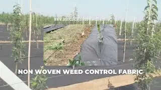 Garden Weed Barrier Landscape Fabric, Weed Blocker Gardening Mat, Flower Bed Weeds Control Fabric