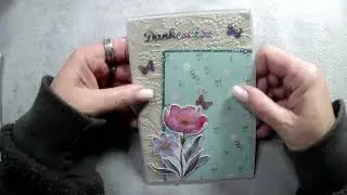 mein Gewinn von Steffi # 2 Sachen von Temu # watch me craft Box und Karte von den tollen Sachen
