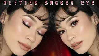 NO FALLOUT GLITTER SMOKEY EYE TUTORIAL | Juno & Co Day 2: Bombshell