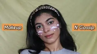 Trying the Cloud Makeup Trend.