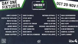 PDC European Championship 2020 Round 1 Nathan Aspinall vs Maik Kuivenhoven Part1 2020 10 29 HUN