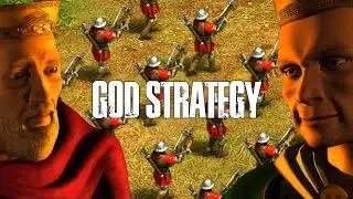 I'm uploading every game of AOE2 I play until I die in 4K - Ep619: God Strategy