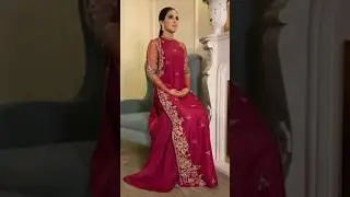 latest Korean silk sheesha silk dresses for girls perfect for this wedding season....