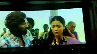 PUSHPA Srivalli song theater fans response@AA fans Hungama