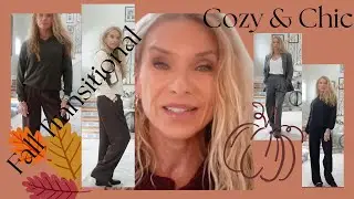 ✨ Cozy Fall Travel Outfits for Women | Effortless Transitional Style  🍂
