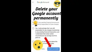 Delete your Google account permanently with very easy steps #hindi #google #delete #account #easily