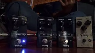 Demo Efek Gitar Delay Suara Super Delay