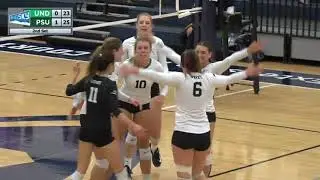 Highlights from the Vikings' 3-1 win over North Dakota | Portland State Volleyball