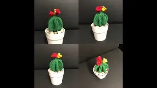 Tuto cactus au crochet