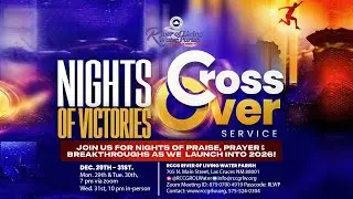 31st Night Crossover Service 12-31-25 | Crossover To GREATER GLORY