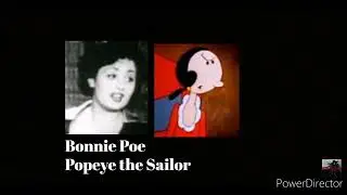 Animated Voice Comparison- Olive Oyl (Popeye) (UPDATED)