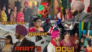 LADDY WEDS DAMAN || BARAT || DOLI || PART 3 || RECEPTION || @TONYZEALANDIA #wedding #marriagevideo 