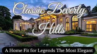 A Home Fit for Legends – The Most Elegant Classic Estate in Beverly Hills!