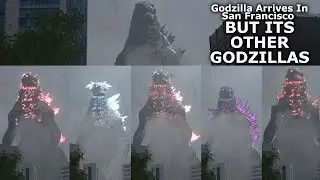 Godzilla Arrives In San Francisco ! But Its Other Godzillas ! Godzilla Evolved 2024 Animation