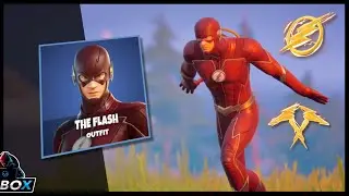 LEAKED &ldquo;THE FLASH&rdquo; SKIN GAMEPLAY!!! - Fortnite Battle Royale