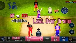 Need 6 Ball 20 Runs | RCB vs RR Match - 32 | Real Cricket&trade; 20 Gameplay #realcrickat20