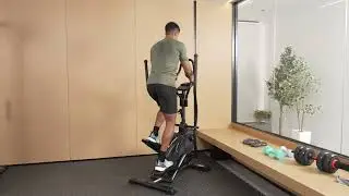 3-in-1 THERUN Climber Stepping Elliptical Machine