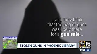 Three loaded guns found inside Phoenix&rsquo;s Burton Barr library