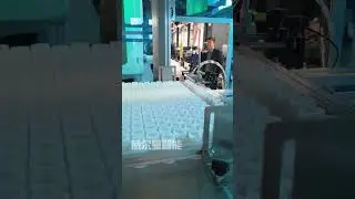 Plastic bottle bagging machine, automatic sealing easily solves the problem of bottle packaging