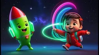 Two Toy Rockets Say Stop and Go + More Nursery Rhymes & Kids Songs