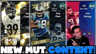 ALL NEW MUT 25 ULTIMATE LEGENDS, COMBINE, & H2H RANKED CONTENT! MADDEN 25 ULTIMATE TEAM!