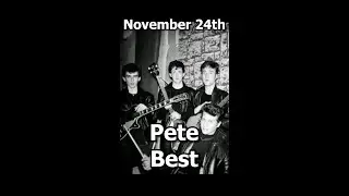 On This Day In 1941, PETE BEST... #thebeatles  #shorts