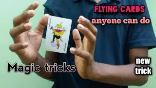 MAGIC TRICKS/FLYING CARD TRICKS/PYC TAMIZHAN/NEW METHOD/