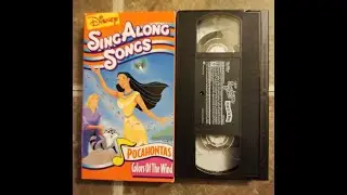 Disney Sing-Along Songs: Colors of the Wind (1995) Full VHS - Reversed!