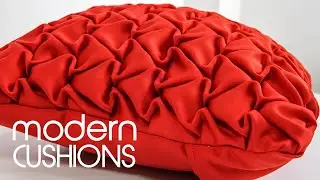 DIY Smocked Cushion with Hearts: Canadian Smocking for Home Decor