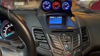 Ford Fiesta 2016 -  1.0 Ecoboost 125Hp -  Prosport Digital Gauges not Stop to Flashing.