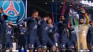 FIFA 22 Final Champions League Messi Ramos Neymar Hakimi