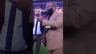 Monday night countdown Marcus Spears extra pumped🤣 throw touchdown pass to Jerry Rice lions vs 49ers