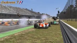 Automobilista FORMULA 1 Crashes #31 NO MUSIC (4K-HD 2160p60)