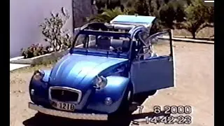Memories from 2000 with my 2cv Citroen filming by Chris Flikas