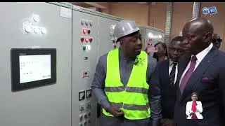 Inauguration de la station de pompage du PK5.