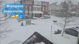 First Snowstorm of 2026 (Brampton) | 2 Hours of Snow Removal in 18 Minutes | DAY 15