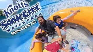 Opening Weekend 2025! Knott&rsquo;s Soak City Water Park Everything You Need to Know | Full Tour