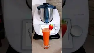 la recette compl&egrave;te est sur ma chaine #jus #juice #thermomix #fraise #sugarfree #tm6 #shorts #tm5