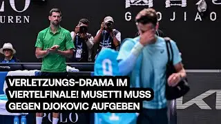 Drama um Musetti! Italiener muss klar in F&uuml;hrung liegend aufgeben | Australian Open 2026