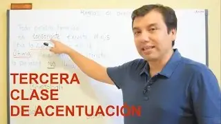 La acentuación de palabras que terminan en consonante