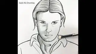Stranger Things Eleven Drawing Tutorial | Easy Anime Style Pencil Sketch Step by Step 