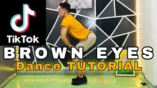 BROWN EYES DANCE CHALLENGE|TIKTOK STEP BY STEP DANCE TUTORIAL|DANCE GURU