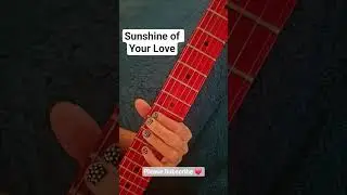 How to Play Sunshine of Your Love Cream #guitar #guitarcover #guitartutorial #guitarriff #coversong