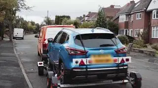 The RAC's 'All-Wheels-Up' rapid recovery trailer