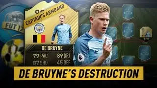 FIFA 17 - DE BRUYNE'S DESTRUCTION - FUT DRAFT